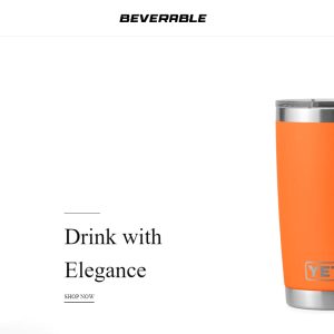 Beverable .com Reactivated Merchant Account with Website